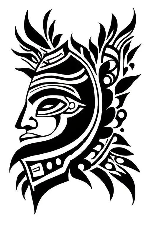 Taino Leg Sleeve