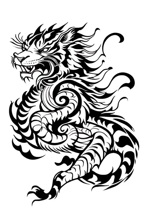 Dragon And Tiger