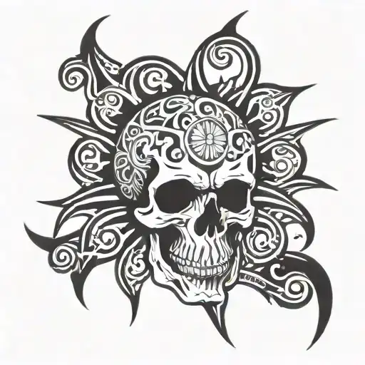 Skull And Sun