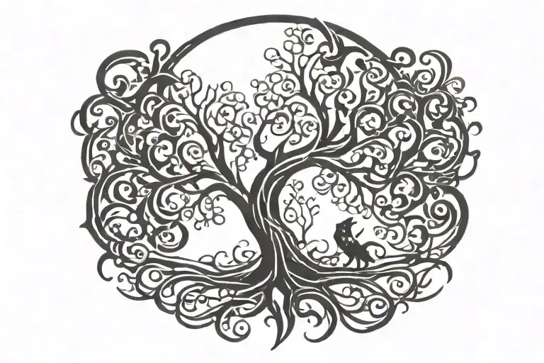 The Psychedelic Death Tree Of Life