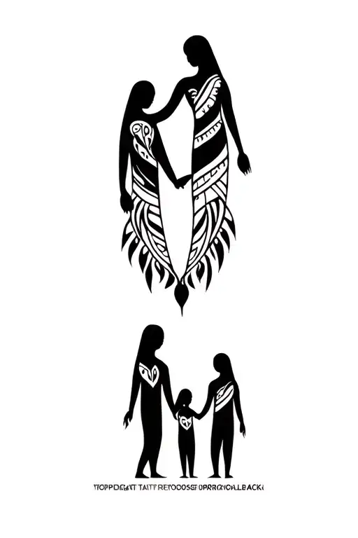 Family Holding Hands