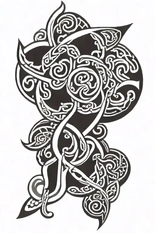 Celtic Arm And Shoulder Sleeve
