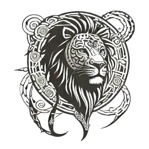 Female Shamanic Journey With Lion Head