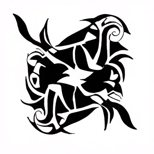 Mother Son Tattoo Design