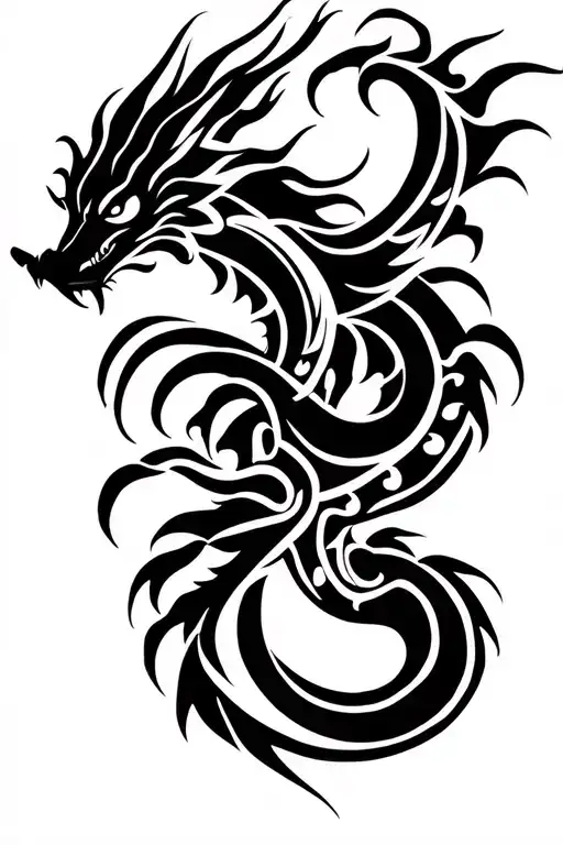 Flying Dragon Wrapped