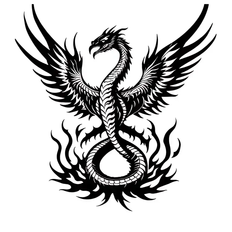 Cobra Phoenix Rising From The Ashes
