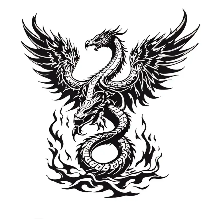 Cobra Phoenix Rising From The Ashes