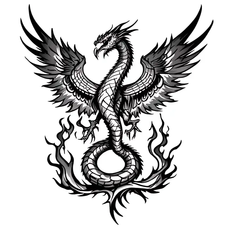 Cobra Phoenix Rising From The Ashes
