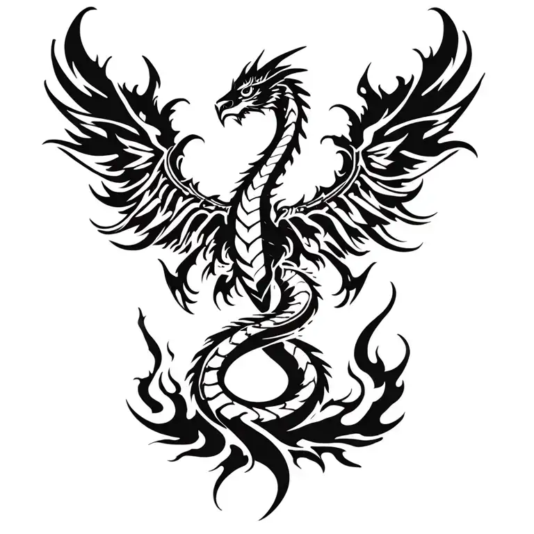 Cobra Phoenix Rising From The Ashes