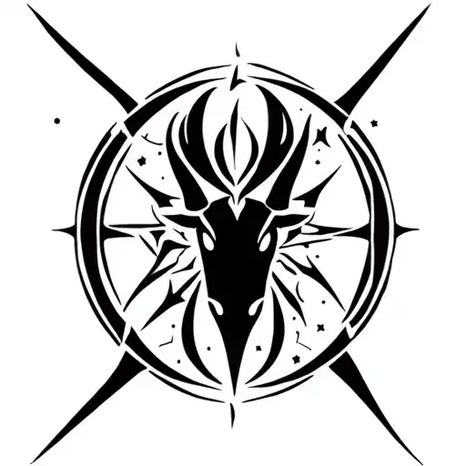 Taurus And Aquarius Astrological Symbol