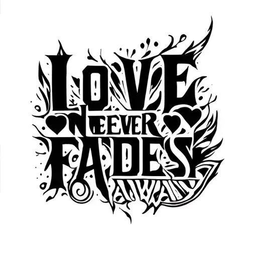 Love Never Fades Away