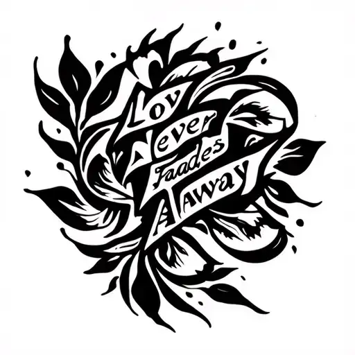 Love Never Fades Away