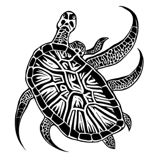String Ray And Turtles