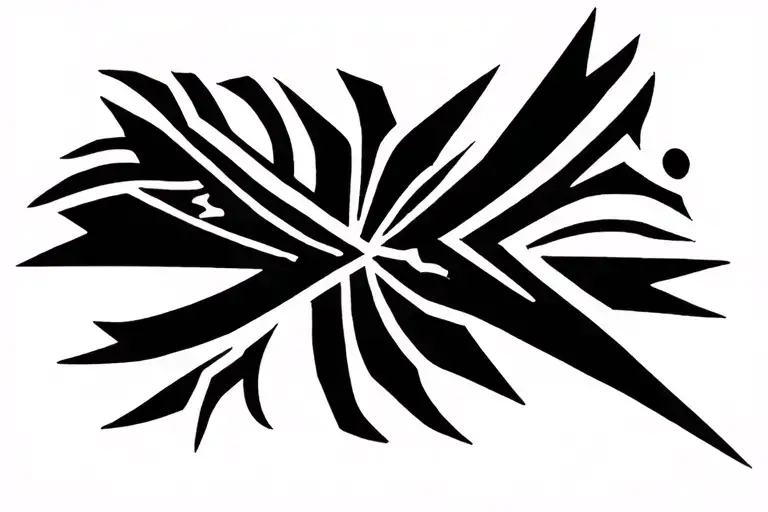 Northern Native American Tribal Wristband Tatto