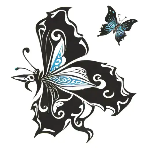 Blue Morpho Butterfly