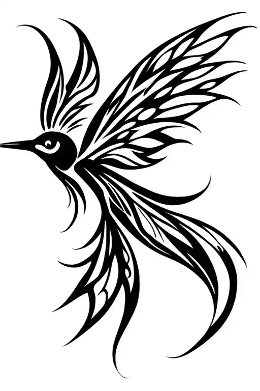 Tribal Scissor Tail Fly Catcher