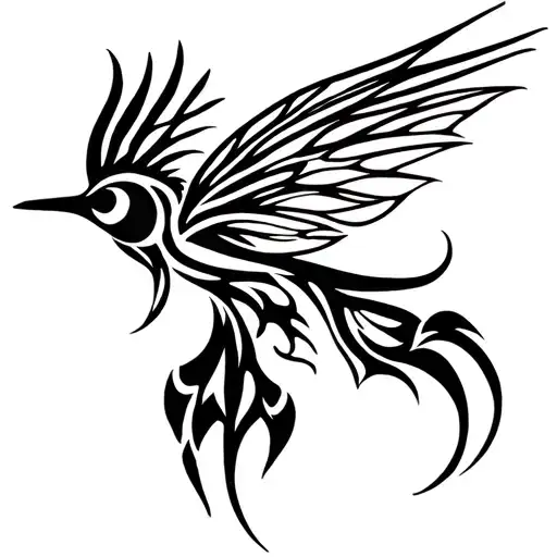 Tribal Scissor Tail Fly Catcher