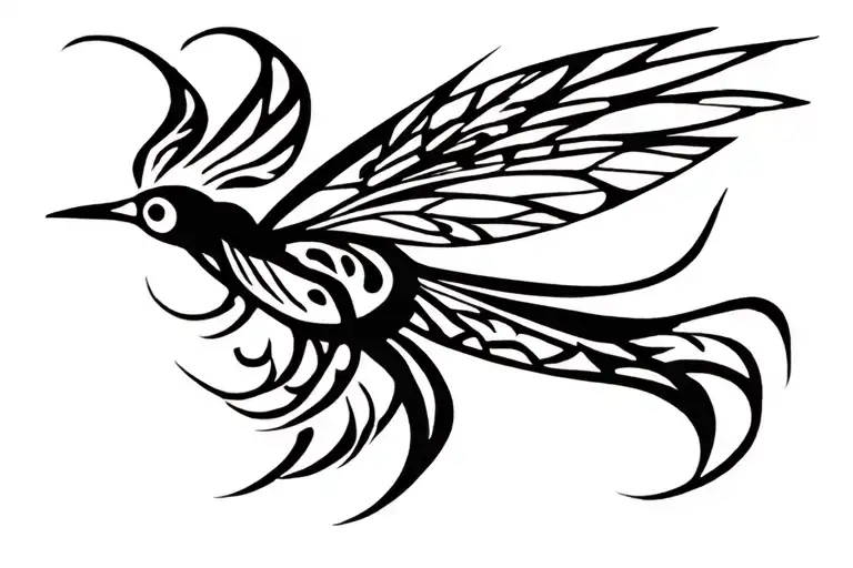 Tribal Scissor Tail Fly Catcher