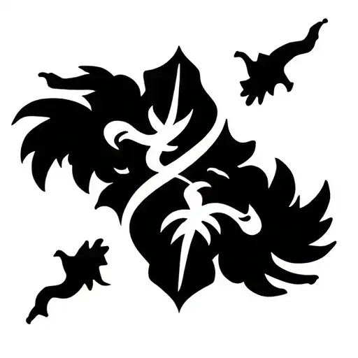 Gallaher Family Coat Of Arms Reaching