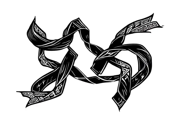 Phenox And Ribbons Tied Together
