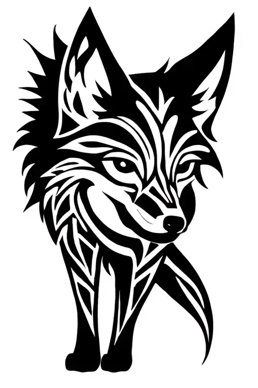 Coyote Silhouette