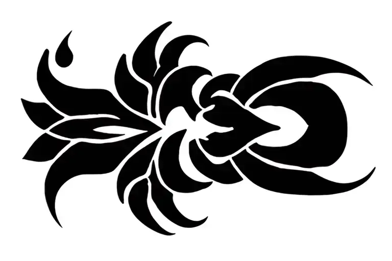 Aquarius Symbol Intertwined