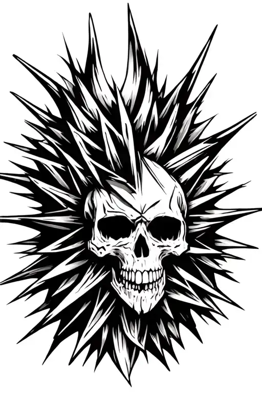 Spikey Reasemblense Of Death And Brotherhood