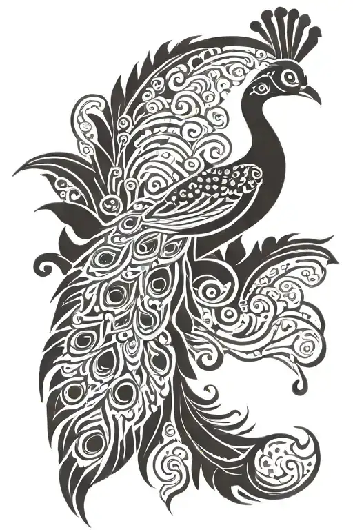 Peacock In India Map