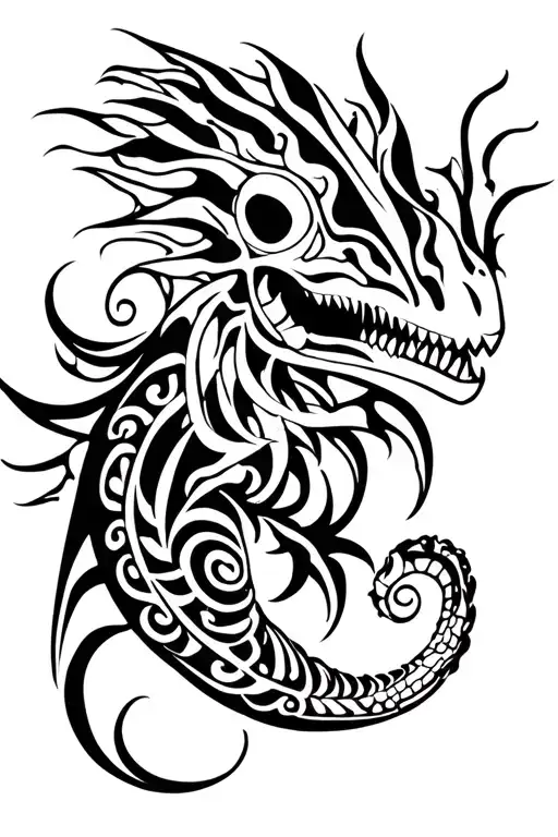 Tribal Chameleon Of Death