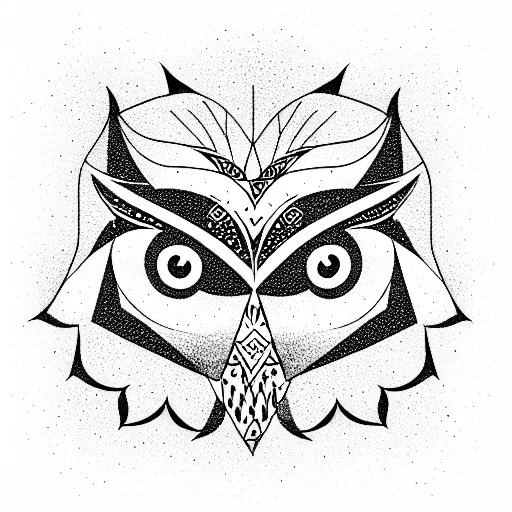 Lion And Owl In Constellation