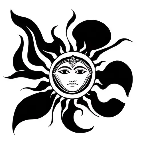 Surya Sun God