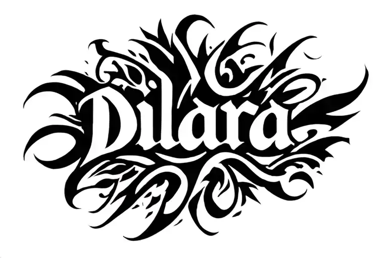 Dilara Name Written