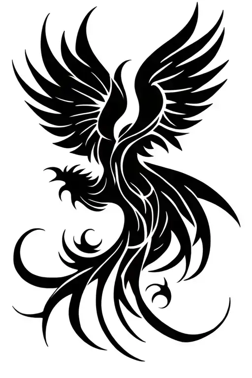 Phoenix Silhouette
