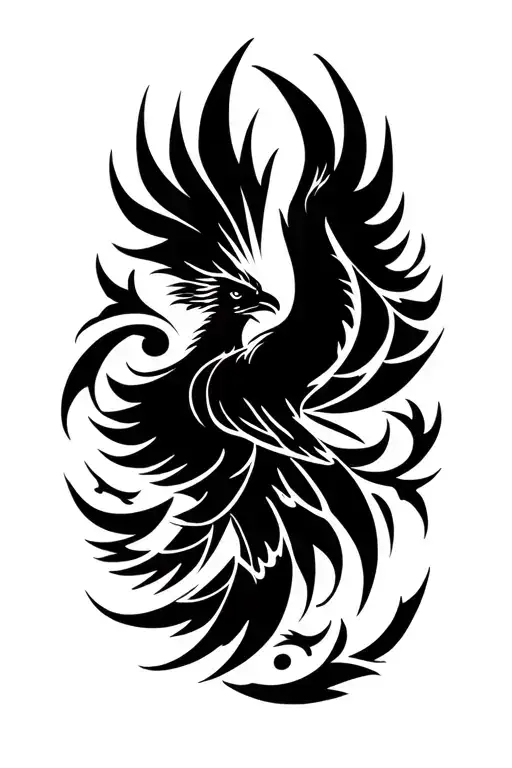 Phoenix Silhouette
