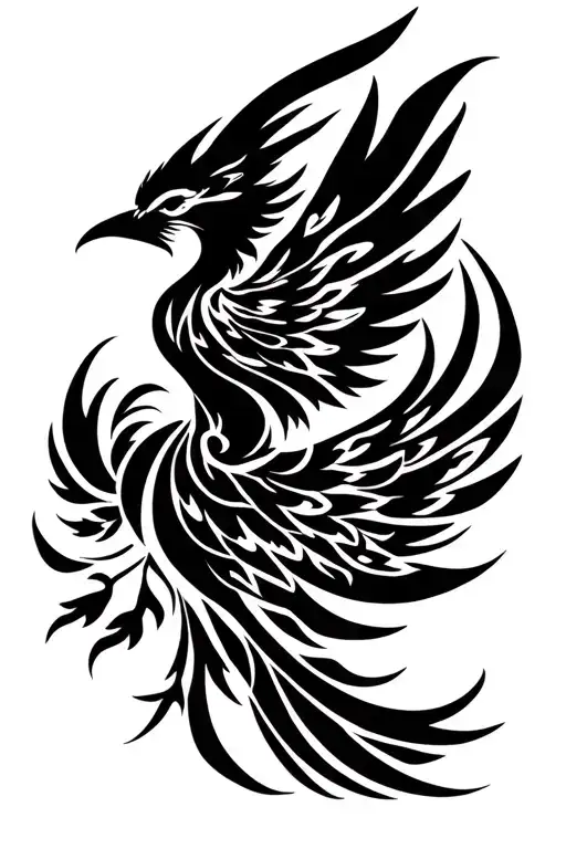 Phoenix Silhouette