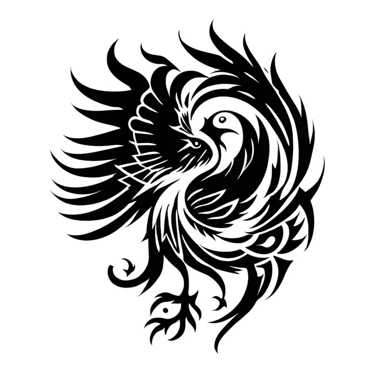 Phoenix Silhouette