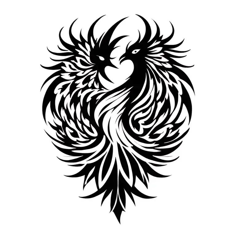 Phoenix Silhouette