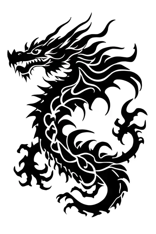 Dragon Silhouette