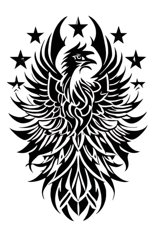 Phoenix With Stars