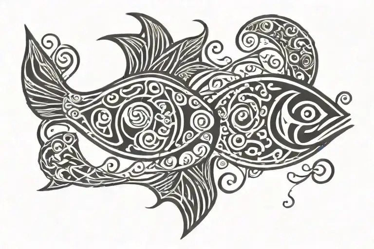 Kimetic Symbolism With Pisces Zodiac Sign