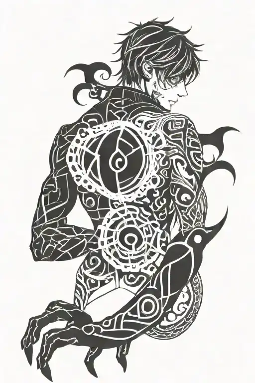 Nordic Tokyo Ghoul Back