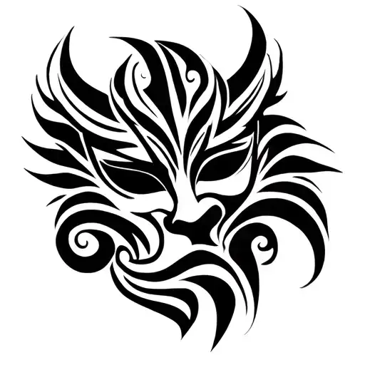 Mask With 2 Faces