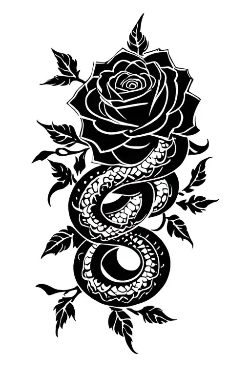Snakes With Roses