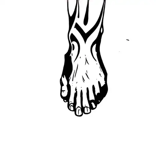 Heavy Tribal On Top Of My Feet