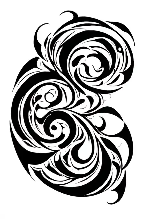 Swirls Forming