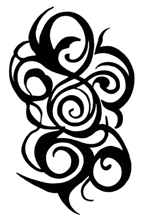 Swirls Forming Its Way