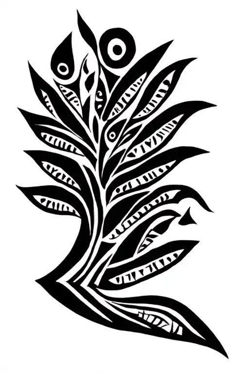 Bantu People Of Southern Africa Language Symbols Representing Growth