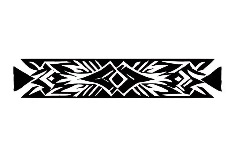 Armband Tribal Tattoo Guam Influenced