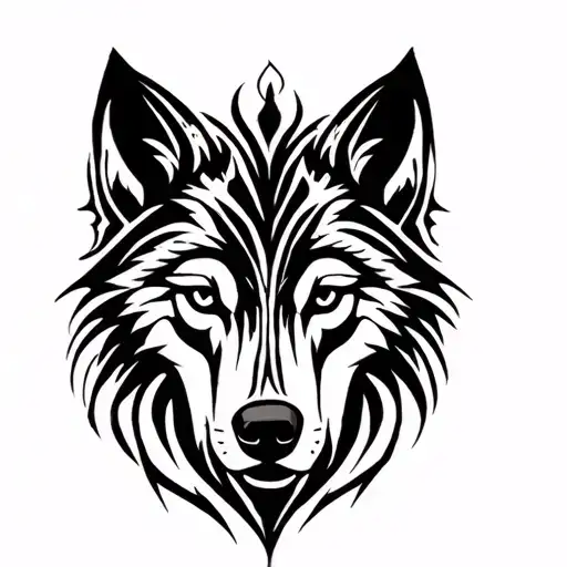 Ours And Wolf Face