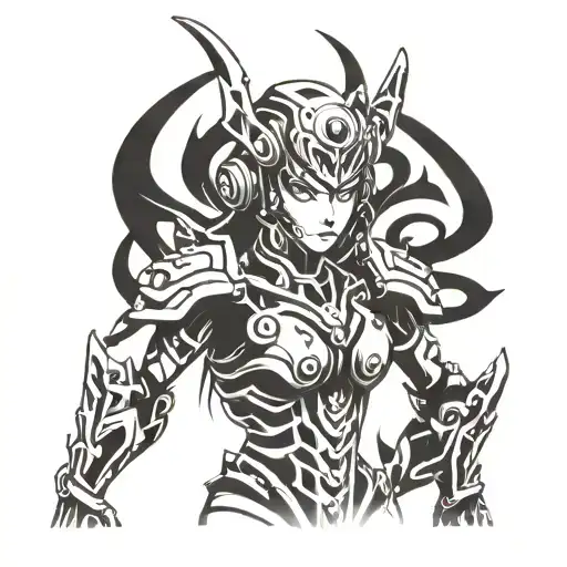 Shadow Fire Loli Robot Girl